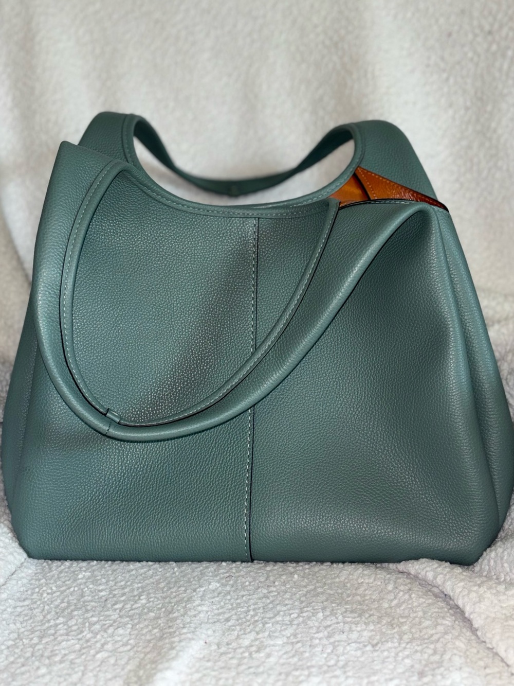 Coach Leather Shoulder Bag & Wallet in Sage - Picture 2 of 4